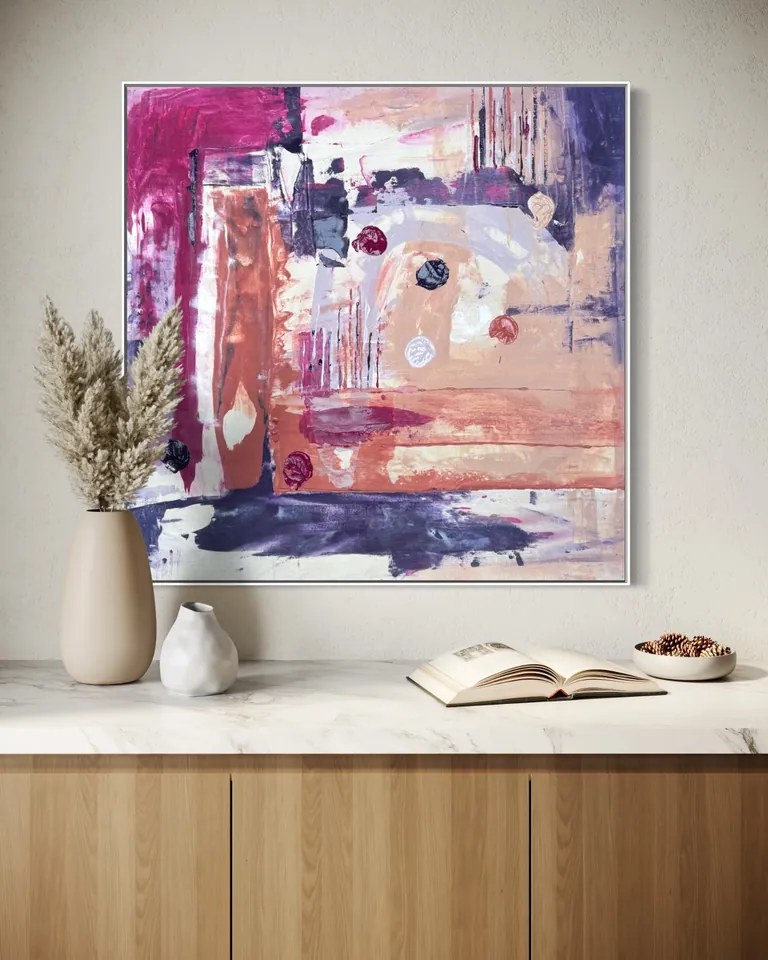 Amethyst Ground in a room — digital visualization (illustrative only)